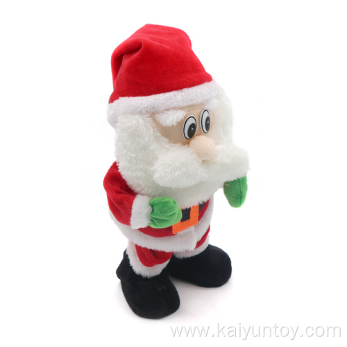 30CM window CLING SANTA XMAS DECORATION BATTERY OPERATED